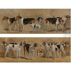 Favorite Foxhounds (pair)