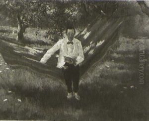 The Hammock by Warren B. Davis