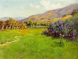 Springtime Landscape by Willis E. Davis