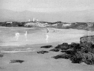 Beach Scene, Ogunquit by Joseph Davol