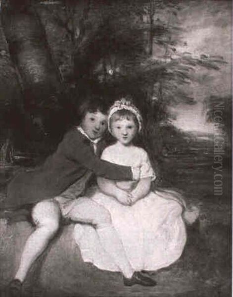 Portrait Of Master John And Miss Theresa Parker - view 1