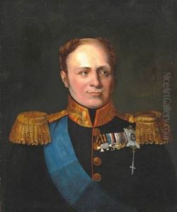 Portrait Of Tsar Alexander I Of Russia