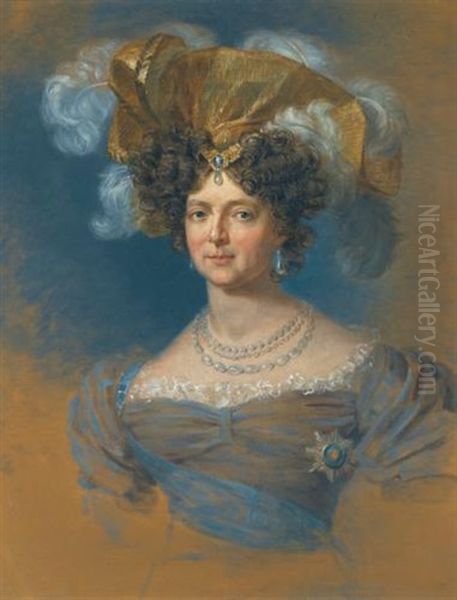 Portrait Of The Dowager Empress Maria Fedorovna - view 1