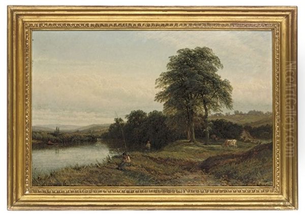 Anglers By A River - view 1