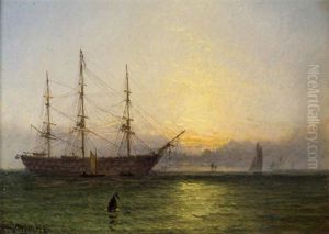 The Guardship At Dusk The Guardship At Dusk