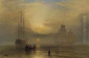 Sunrise In A Mist by Henry Dawson