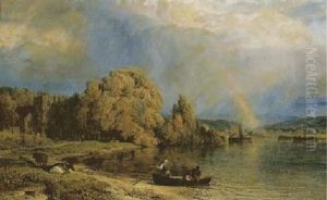 Rain Clearing Off, Thorpe Green by Henry Dawson