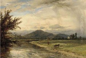 The Trent Lock And Colwick Hill by Henry Dawson