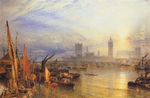 The New Houses Of Parliament, Westminster - view 1