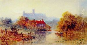Lincoln Cathedral From The River Lincoln Cathedral From The River