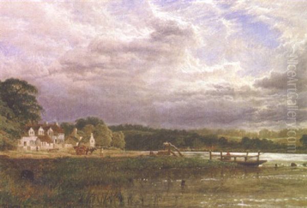 Gunthorpe Ferry - view 1