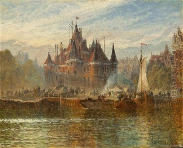 Amsterdam - Blick Auf Den Nieuwe Markt - view 1