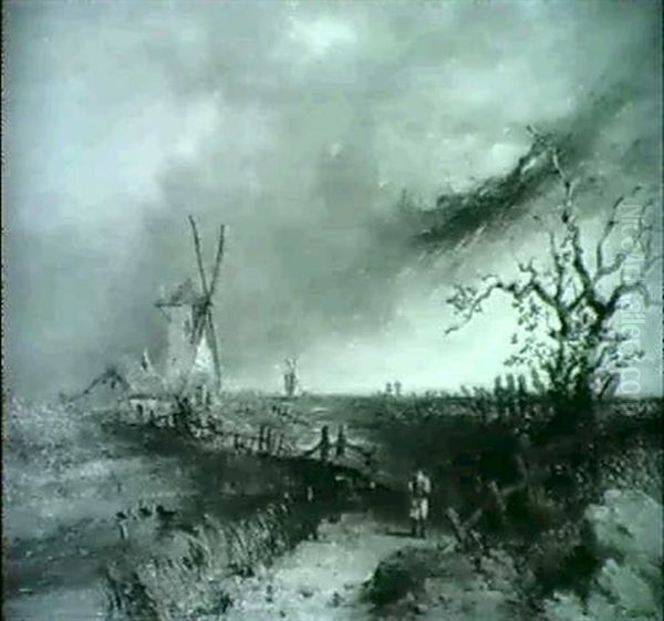A Path To A Windmill - view 1