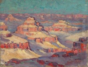 View Of Marble Canyon, Arizona Between The North And South Rim Of The Grand Canyon by Dawson Dawson-Watson