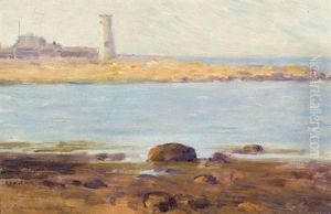 Scituate Lighthouse, Massachusetts by Dawson Dawson-Watson