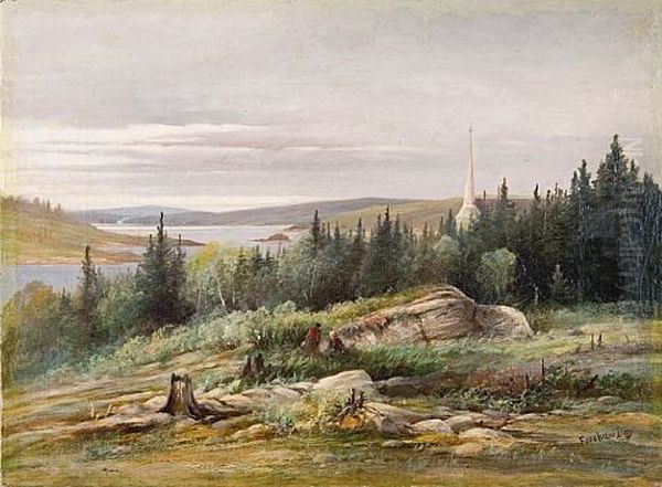 St. Andrews Church On The Bay Of Fundy - view 1