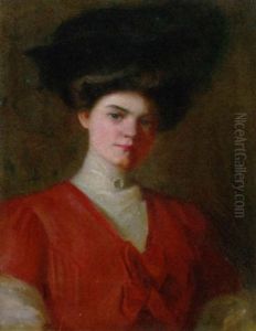Portrait Of Georgette Borland by Francis Day