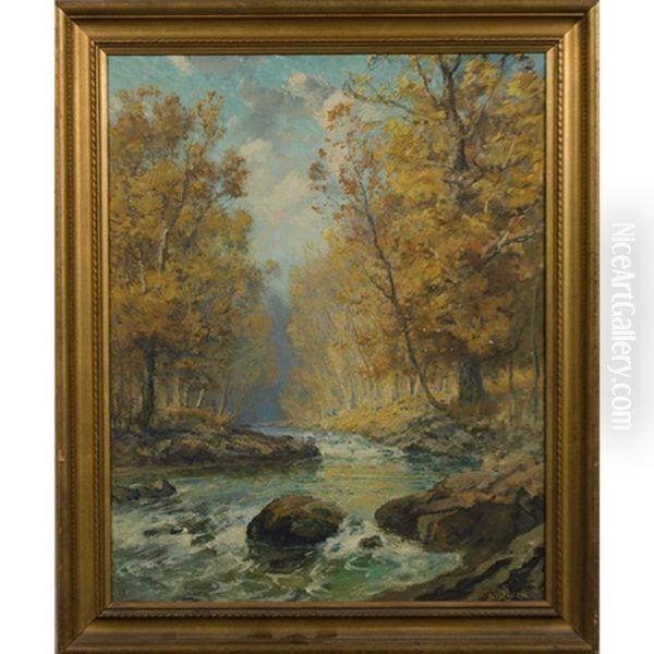 Landscape Depicting A Stream - view 1