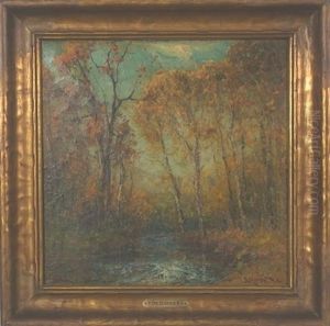 Trout Stream - Berkshires by Franklin B. De Haven