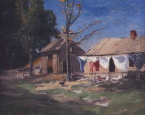 Wash Day by Franklin B. De Haven