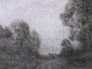 Fisherman's Dock In An Autumn Landscape
