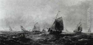 Ships On A Stormy Sea