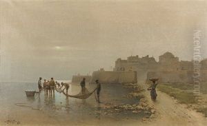 La Pesca by Antonio de la Torre y Lopez