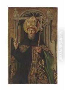 Saint Augustine Enthroned