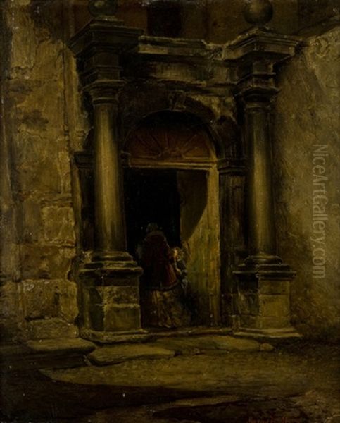 Figure Presso L'antico Portale - view 1