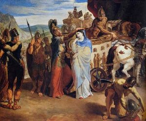 L'addio Tra Abradata E Pantea by Jean Antoine Julien de Parme