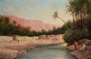 Dans L'oasis, 1905