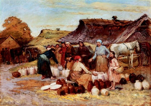 Pottery Narket (market Scene) - view 1