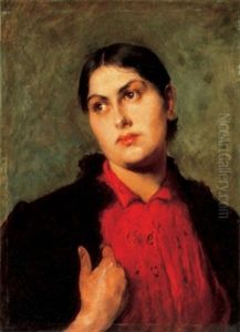 Lany Piros Bluzban (girl In Red Blouse) Lany Piros Bluzban (girl In Red Blouse)