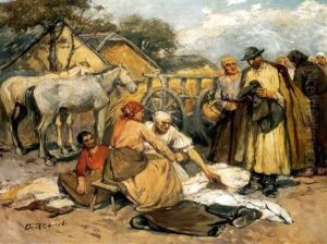 Vasarban (in The Fair) by Lajos Deak Ebner