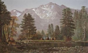 Mount Tallac, South Of Lake Tahoe by Edwin Deakin