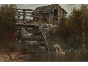 The Old Bridge; Fontenay Aux Roses, Near Paris (two)