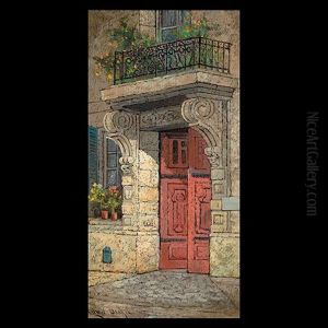 Untitled - Old Paris by Edwin Deakin