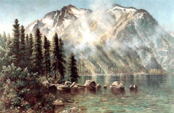 Mount Tallac From Cascade Lake - view 1