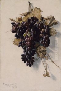 Still Life With Grapes by Edwin Deakin