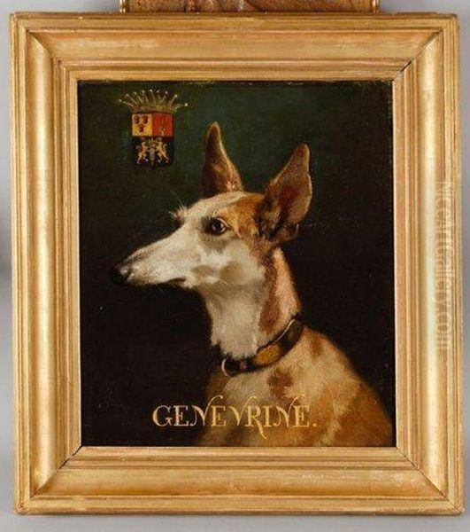 Portrait De Chien Du Baron Lepic.. - view 1