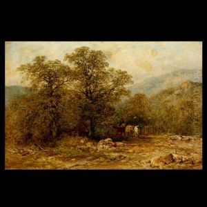 Herding Cattle by Peter Deakin
