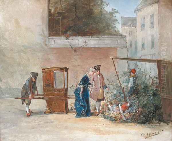 La Princesse Au Marche Aux Fleurs - view 1
