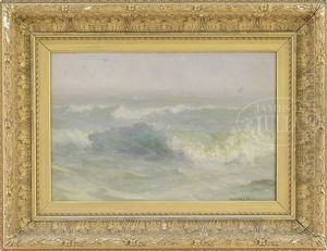 Beach Side Waves by Walter Lofthouse Dean