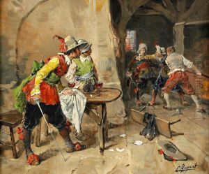 Krogslagsmal by Eugene Appert