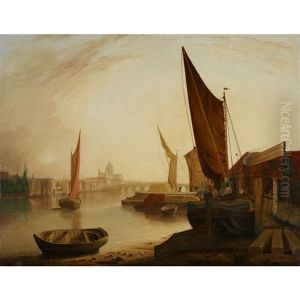 View Of Saint Paul's And Thames