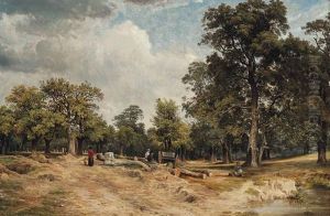 A Day In The Woodland by Charles Deane