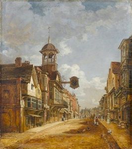 Guildford High Street by Charles Deane