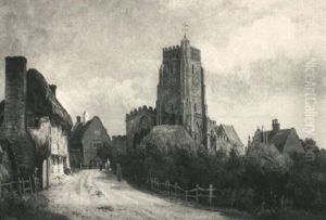 St. Nicholas Church & Birchington Church, Isle Of Thanet by Charles Deane