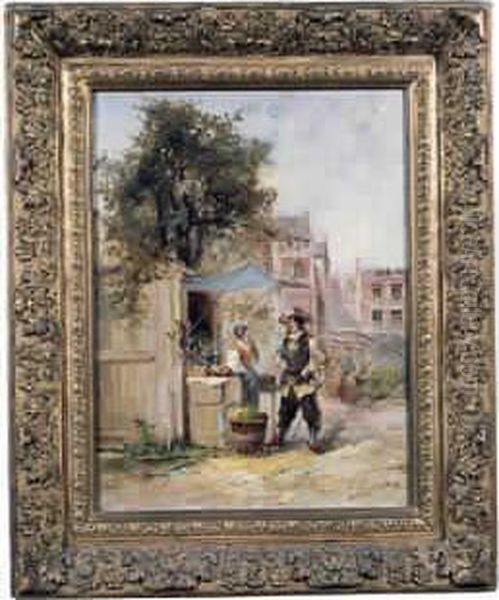 Mousquetaire Et La Marchande - view 1
