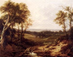 A View To Windsor Castle by John Dearman